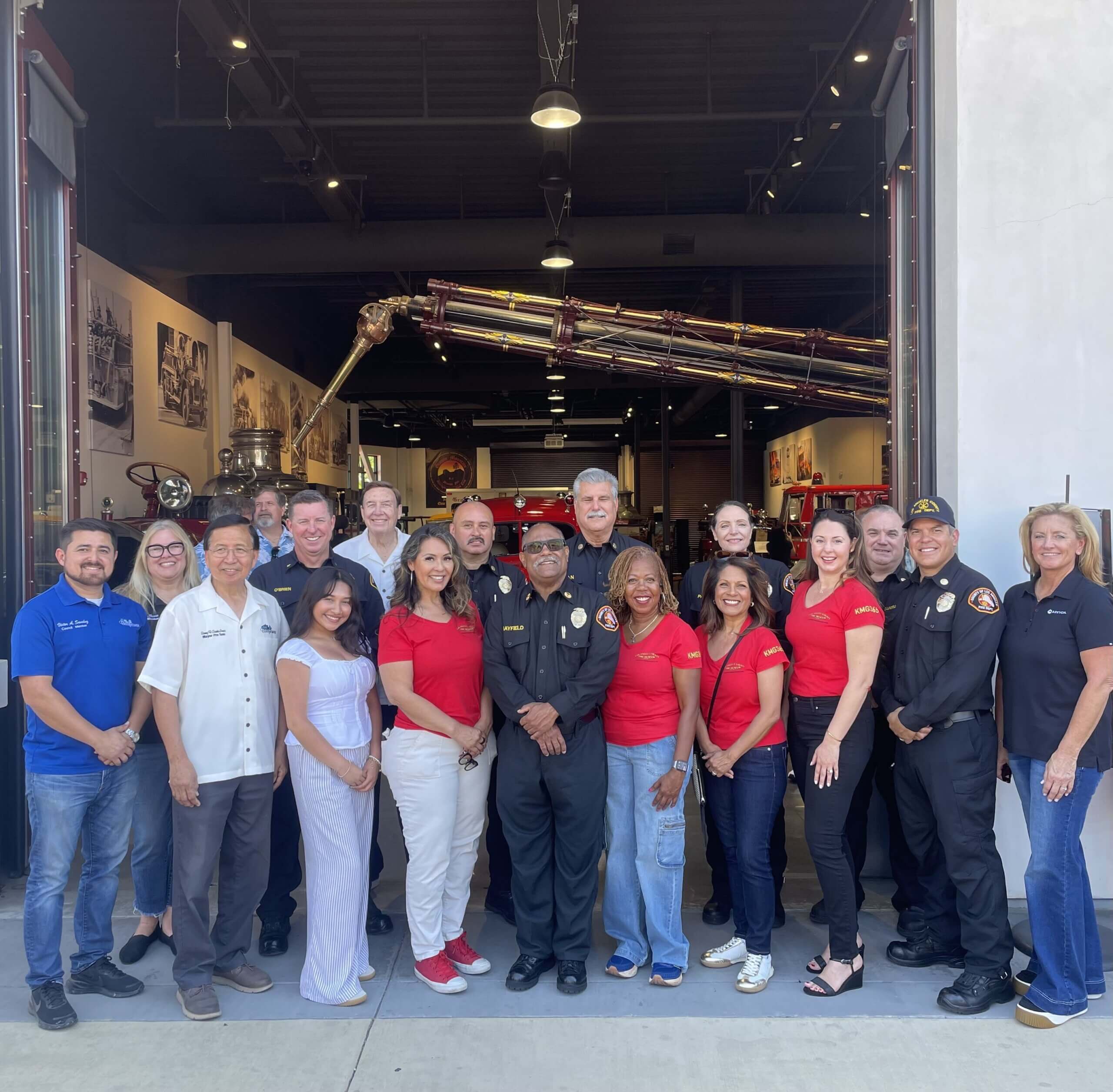 Fire Service Day at the Los Angeles County Fire Museum sponsorship