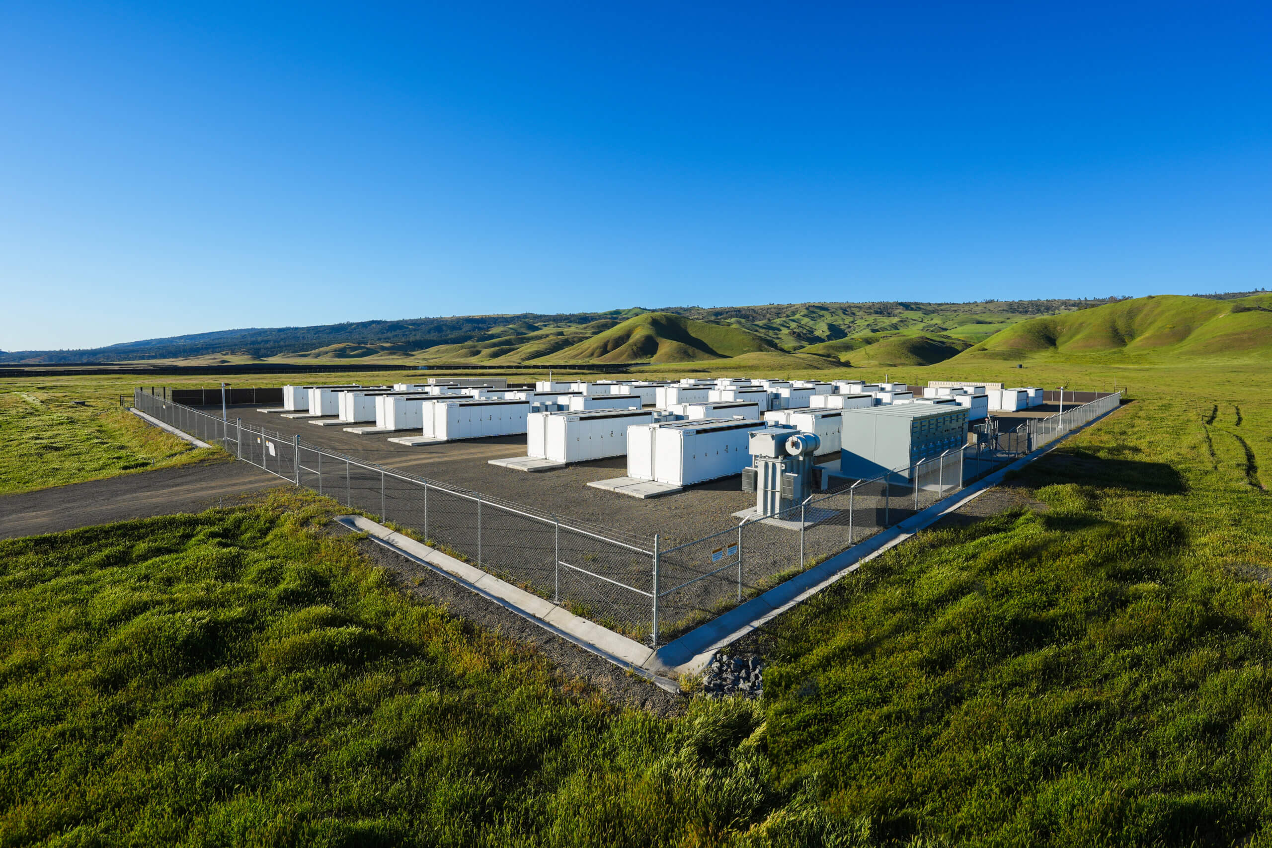 California Flats Solar-plus-Storage Batteries