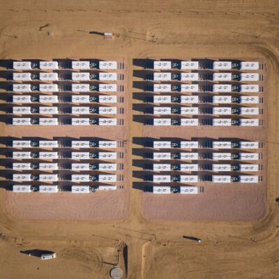 Eland Solar-plus-Storage Aerial
