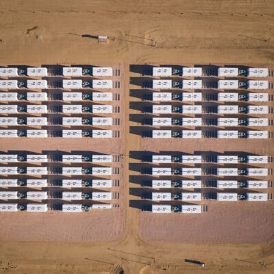 Eland Solar-plus-Storage Aerial