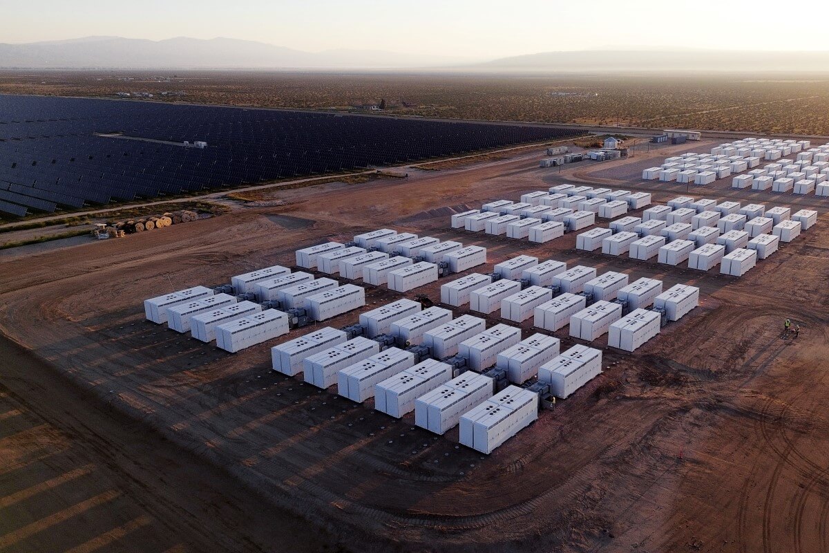 Eland Solar-plus-Storage Aerial