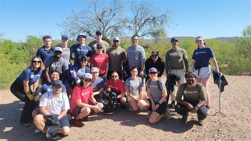 Natural Restorations Earth Day Clean Up Group Photo 1
