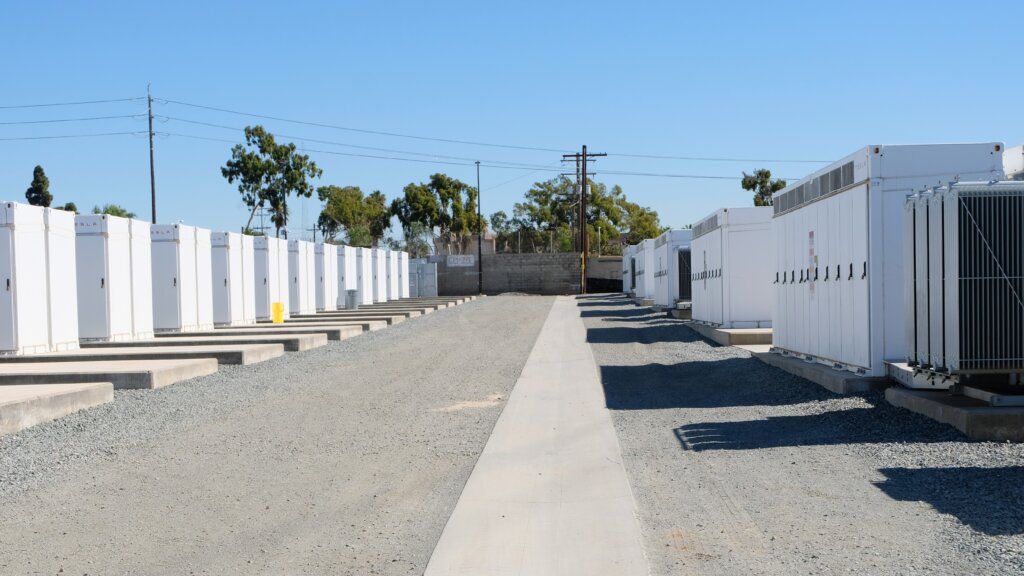 Peregrine Energy Storage Project Battery Packs