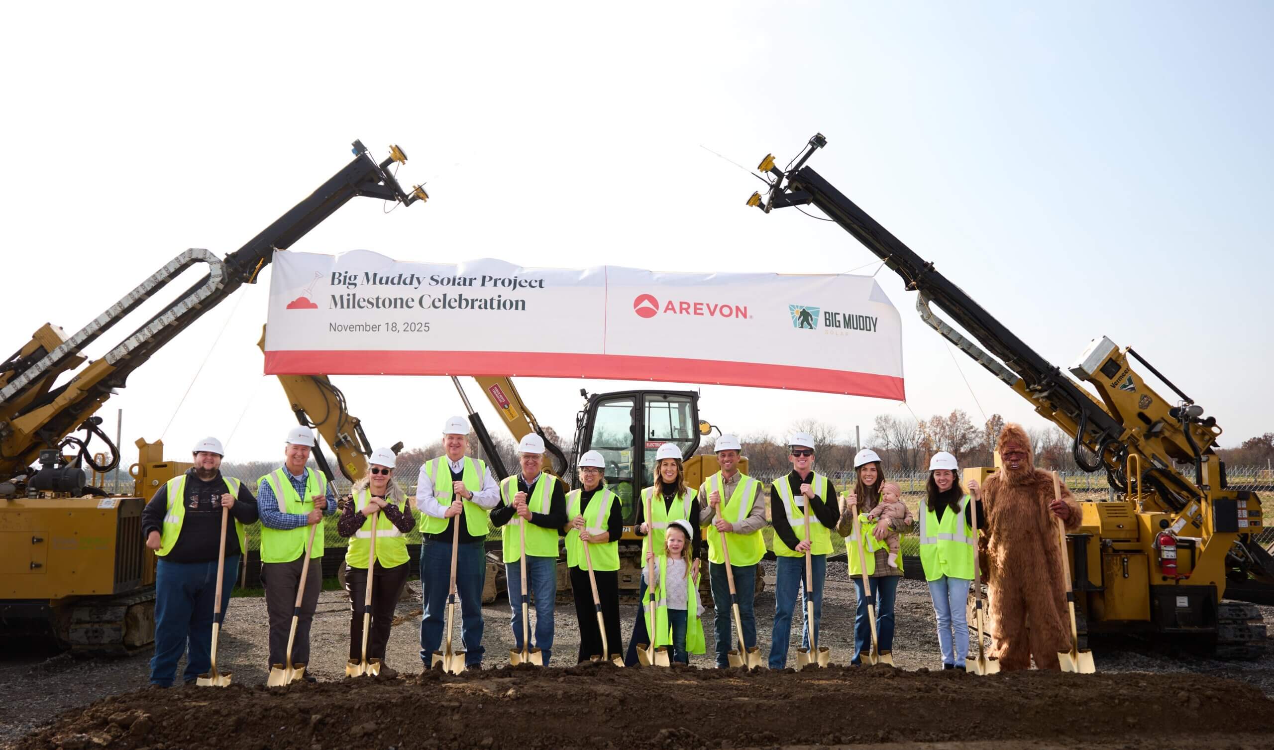Big Muddy Solar Milestone Event Group Photo