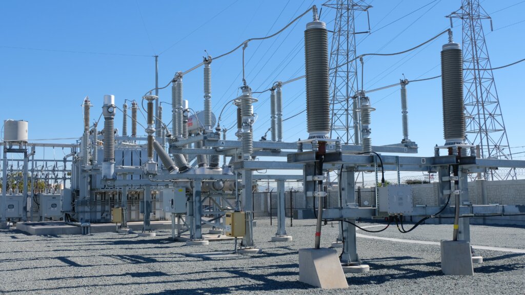 Electric grid connection